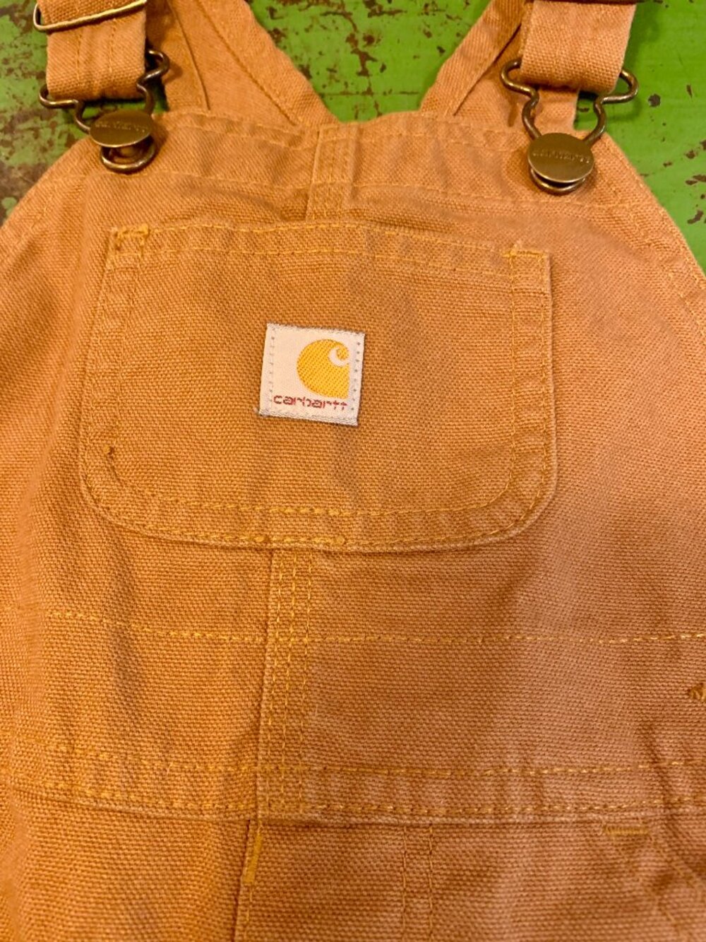Carhartt Children's Overalls, size 24 months, sturdy for play - Picture 2 of 5